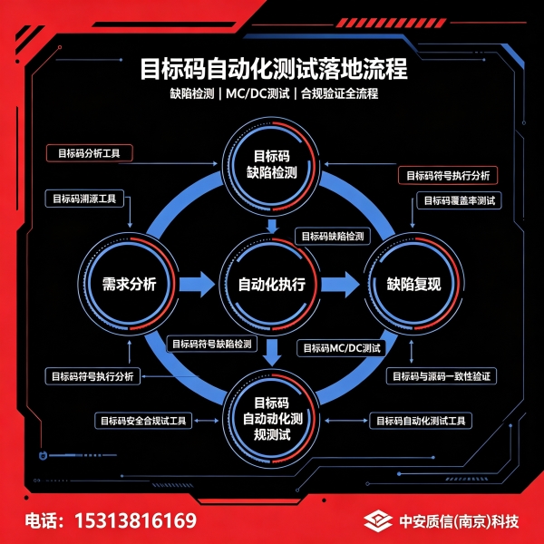 目标码自动化测试落地流程！从缺陷检测、MC/DC测试到合规验证全流程指南